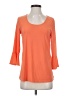 Slinky Brand Orange 3/4 Sleeve Top Size XS - photo 1