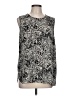 Who What Wear 100% Polyester Black Sleeveless Blouse Size L - photo 1
