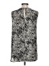 Who What Wear 100% Polyester Black Sleeveless Blouse Size L - photo 2