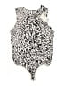 Cache Animal Print Ivory Bodysuit Size M - photo 1