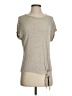 Dee Elly Gray Short Sleeve Top Size S - photo 1