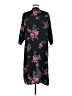 Lularoe 100% Polyester Black Kimono Size M - photo 2