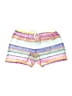 No Boundaries Chevron-herringbone White Board Shorts Size 8 - 10 - photo 1