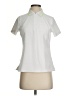 Athleta 100% Polyester White Short Sleeve Blouse Size S - photo 1