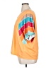 Unbranded Color Block Orange Short Sleeve Top Size 0X - photo 5