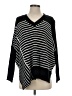 Romeo & Juliet Couture 100% Acrylic Stripes Black Pullover Sweater Size S - photo 1