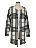 Assorted Brands 100% Acrylic Plaid White Cardigan Size S - photo 1
