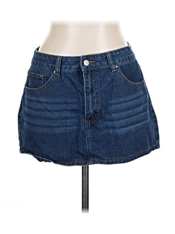 Shein Denim Skirt (view 1)