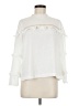 J.Crew 100% Polyester Ivory Long Sleeve Blouse Size 6 - photo 1