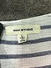Max Studio Stripes Gray Casual Dress Size L - photo 7