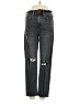 AE77 Hearts Gray Jeans Size 2 s - photo 1