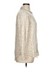 Rails 100% Rayon Animal Print Ivory Long Sleeve Blouse Size XL - photo 4