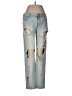 ONE X ONETEASPOON 100% Cotton Graphic Blue Jeans Size 28 waist - photo 1