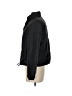 Shein 100% Nylon Solid Black Jacket Size 6 - photo 5