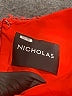 Nicholas 100% Polyester Orange Cocktail Dress Size 8 - photo 6