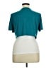 Danny And Nicole Teal Short Sleeve Blouse Size 1X - photo 2