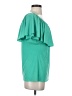 Slinky Brand Teal Short Sleeve Blouse Size S - photo 4