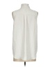 Ann Taylor 100% Polyester Ivory Sleeveless Blouse Size S - photo 2