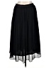H&M 100% Polyester Solid Black Formal Skirt Size XL - photo 2