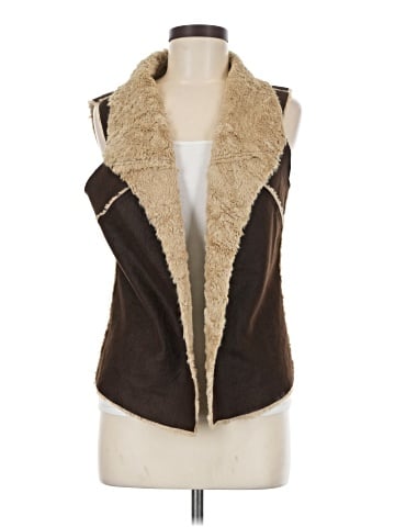 a.n.a. A New Approach Faux Fur Vest (view 1)