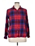 Gap Outlet Plaid Red Long Sleeve Button-Down Shirt Size XL - photo 1