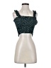 Shein 100% Polyester Green Sleeveless Top Size XS - photo 1
