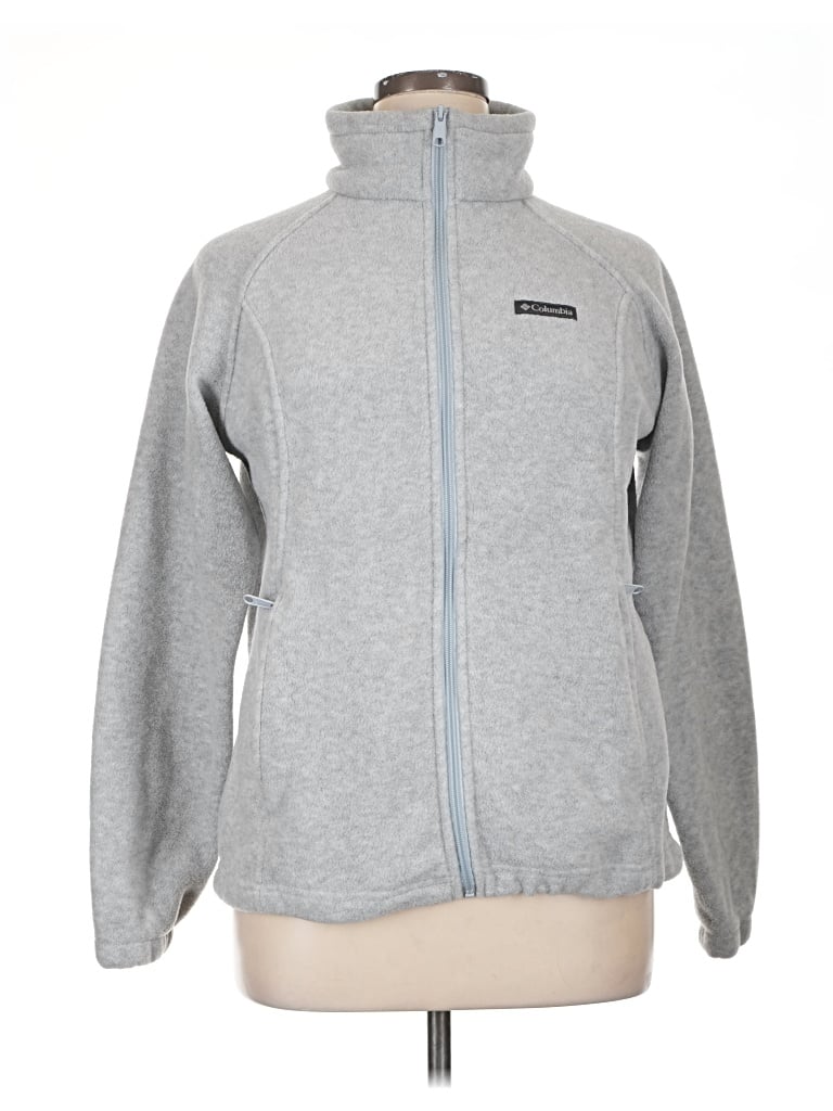 Pre-owned Columbia Sweatshirt In Gray