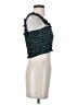 Shein 100% Polyester Green Sleeveless Top Size XS - photo 4