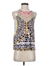 One September Aztec Or Tribal Print Multi Color Yellow Tank Top Size XS - photo 1