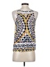 One September Aztec Or Tribal Print Multi Color Yellow Tank Top Size XS - photo 2