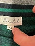 Marled Plaid Green Cardigan Size XL - photo 7
