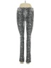 Bar III Animal Print Silver Casual Pants Size XS - photo 1