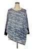 Nygard Blue Poncho Size 2X - photo 1