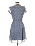 MSK 100% Polyester Paisley Blue Casual Dress Size 10 (petite) - photo 2