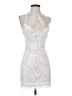 Elevator Disco White Cocktail Dress Size S - photo 1