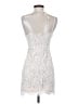 Elevator Disco White Cocktail Dress Size S - photo 2