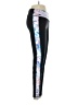 Pink Lotus Graphic Black Active Pants Size S - photo 4