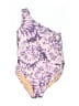 Crewcuts Tie-dye Purple One Piece Swimsuit Size 4 - 5 - photo 1
