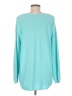 AVALIN 100% Cotton Teal Pullover Sweater One size - photo 2