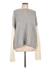 Elan Color Block Gray Pullover Sweater Size L - photo 1