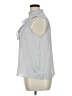 Who What Wear 100% Polyester Silver Sleeveless Blouse Size XL - photo 5