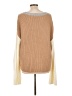 Elan Color Block Gray Pullover Sweater Size L - photo 2