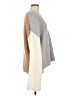 Elan Color Block Gray Pullover Sweater Size L - photo 4
