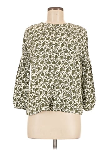 Caslon 3/4 Sleeve Blouse (view 1)