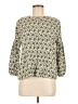 Caslon 100% Rayon Green 3/4 Sleeve Blouse Size M - photo 1