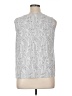 Rose + Olive Silver Sleeveless Blouse Size XL - photo 2