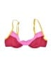 Unbranded Color Block Pink Swimsuit Top Size XXS (estimated) - photo 1