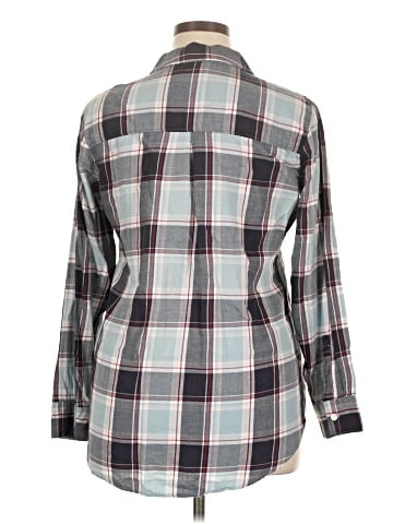 Mudd 3/4 Sleeve Button-Down Shirt (view 2)