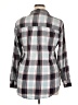 Mudd 100% Cotton Plaid Gray 3/4 Sleeve Button-Down Shirt Size XL - photo 2
