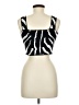 Blue Blush Black Sleeveless Top Size M - photo 2